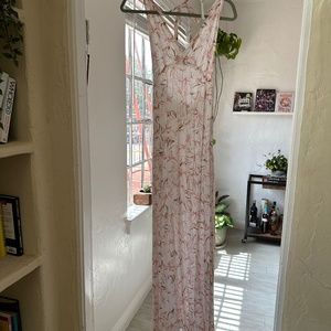 Beachy Maxi Halter Dress